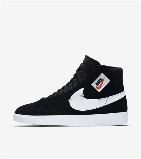 Women's Blazer Mid Rebel 'Black & Oil Grey' Release Date 